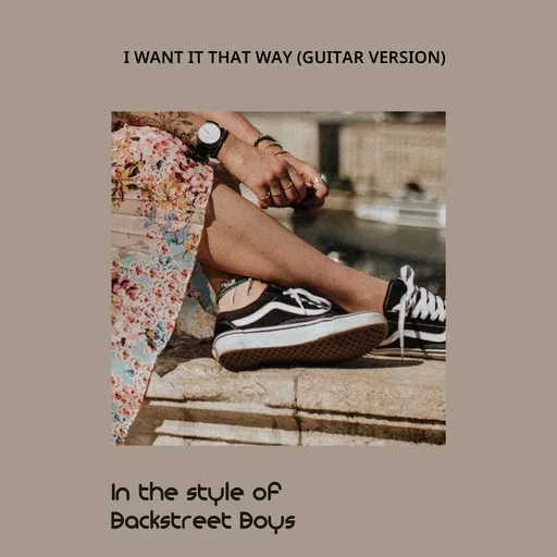 I Want It That Way (Guitar Version) - Karaoke