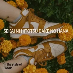 Cover art for Sekai ni Hitotsu Dake no Hana - SMAP karaoke version