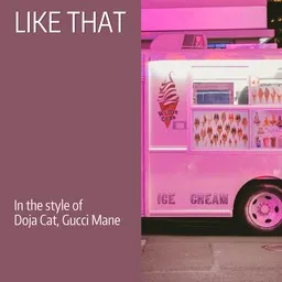 Titelbild für Like That - Doja Cat,Gucci Mane Karaoke-Version