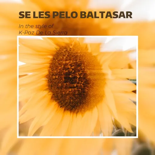 Karaoke Se Les Pelo Baltasar by K-Paz De La Sierra — sing along with lyrics on Singa