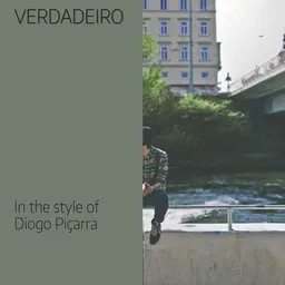Cover art for Verdadeiro - Diogo Piçarra karaoke version