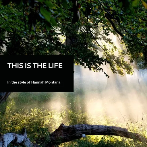 Karaoke This Is the Life von Hannah Montana — mit Songtext mitsingen auf Singa