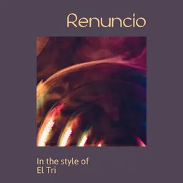 Cover art for Renuncio - El Tri karaoke version
