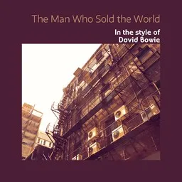 Karaokekappaleen The Man Who Sold the World - David Bowie kansikuva