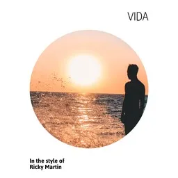 Cover art for Vida - Ricky Martin karaoke version