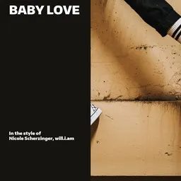 Omslagsbild för Baby Love - Nicole Scherzinger,will.i.am karaokeversion