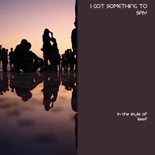 I Got Something To Say - Karaoke