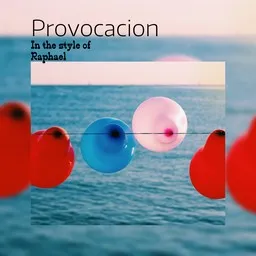 Cover art for Provocacion - Raphael karaoke version