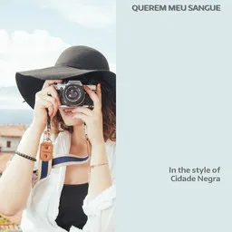 Titelbild für Querem Meu Sangue - Cidade Negra Karaoke-Version