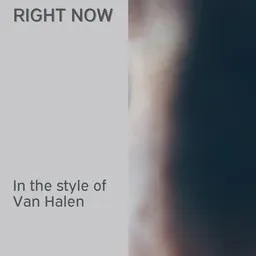 Titelbild für Right Now - Van Halen Karaoke-Version