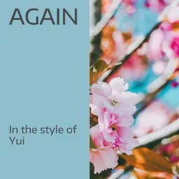 Cover art for again - Yui karaoke version