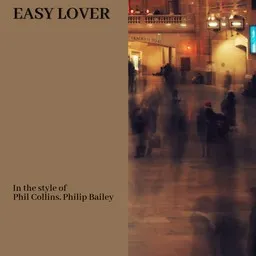 Cover art for Easy Lover - Phil Collins,Philip Bailey karaoke version