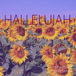 Cover art for Hallelujah - Molly Sandén karaoke version