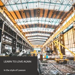 Cover art for Learn To Love Again - Lawson karaoke version