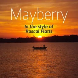 Cover art for Mayberry - Rascal Flatts karaoke version