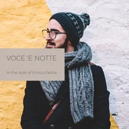 Cover art for Voce 'E Notte - Enrico Farina karaoke version