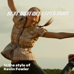 Titelbild für Best Mistake I Ever Made - Kevin Fowler Karaoke-Version