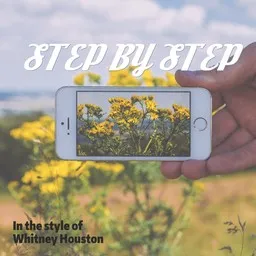 Cover art for Step by Step - Whitney Houston karaoke version