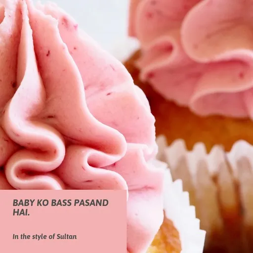 Karaoke Baby Ko Bass Pasand Hai. by Sultan — sing along with lyrics on Singa