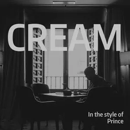 Cover art for Cream - Prince karaoke version