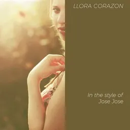 Cover art for Llora Corazon - José José karaoke version