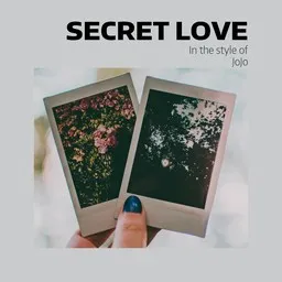 Cover art for Secret Love - JoJo karaoke version
