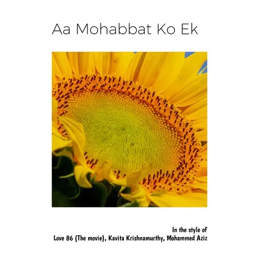 Karaoke Aa Mohabbat Ko Ek by Kavita Krishnamurthy, Love 86 (The Movie), Mohammed Aziz — sing along with lyrics on Singa