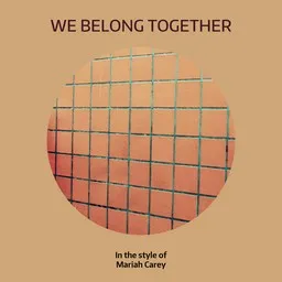 Cover art for We Belong Together - Mariah Carey karaoke version