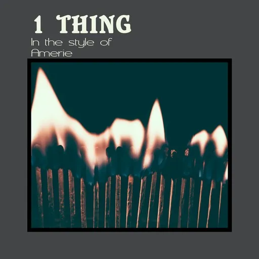 1 Thing - Karaoke
