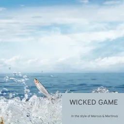 Cover art for Wicked Game - Marcus & Martinus karaoke version