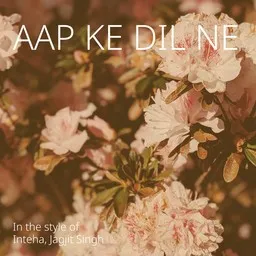 Cover art for Aap Ke Dil Ne - Inteha,Jagjit Singh karaoke version