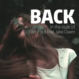 Omslagsbild för Back - Colt Ford,Jake Owen karaokeversion