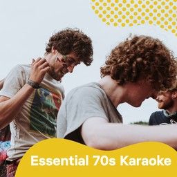 Omslagsbild för låtlista Essential 70s Karaoke