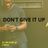 Cover art for Don't Give It Up - Lemar karaoke version