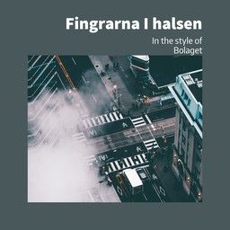 Fingrarna I halsen