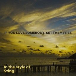If You Love Somebody, Set Them Free