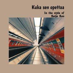 Kuka sen opettaa