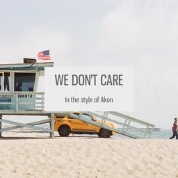 We Don't Care