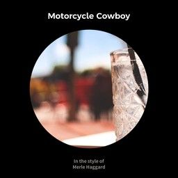 Motorcycle Cowboy