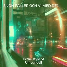 Snön Faller Och VI Med Den