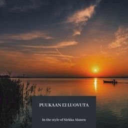 Puukaan ei luovuta