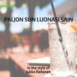 Paljon sun luonasi sain