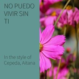 No puedo vivir sin ti