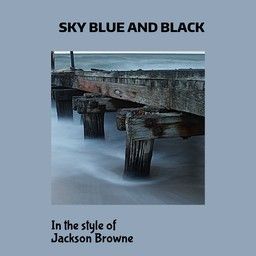 Sky Blue and Black