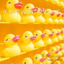 If You Want My Love