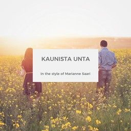 Kaunista unta